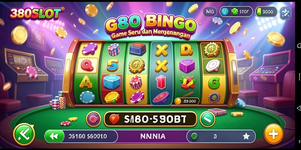 Gameplay seru Bingo di 380SLOT dengan berbagai pilihan permainan.