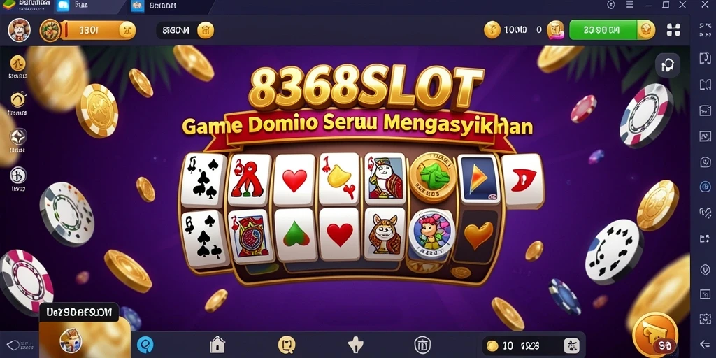Tampilan gameplay seru di 8368SLOT dengan berbagai pilihan domino.