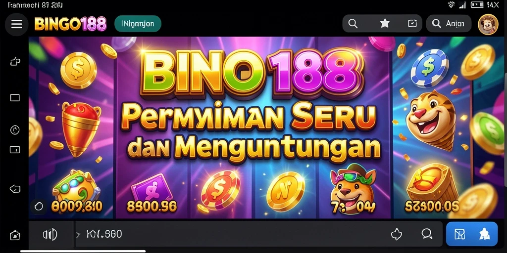 Tampilan gameplay menarik dari BINGO188 dengan efek visual yang memukau.