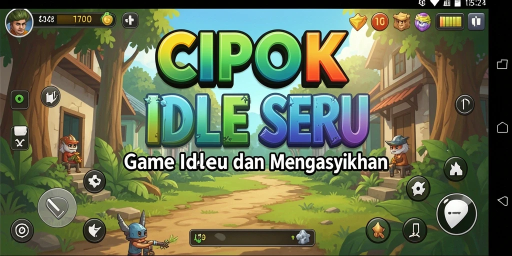 Screenshot gameplay CIPOK menampilkan aksi yang mendebarkan dalam genre Idle.