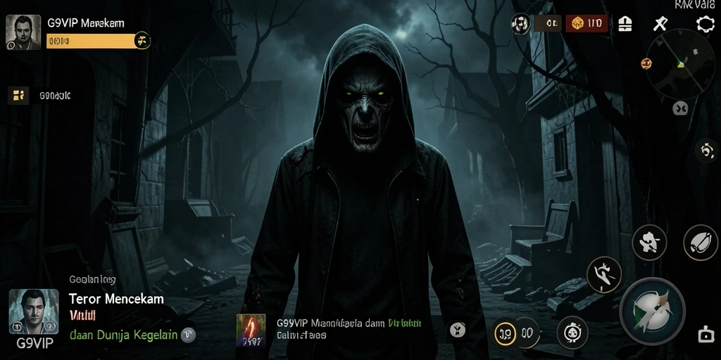G9VIP: Gameplay seram di dunia kegelapan yang mencekam.