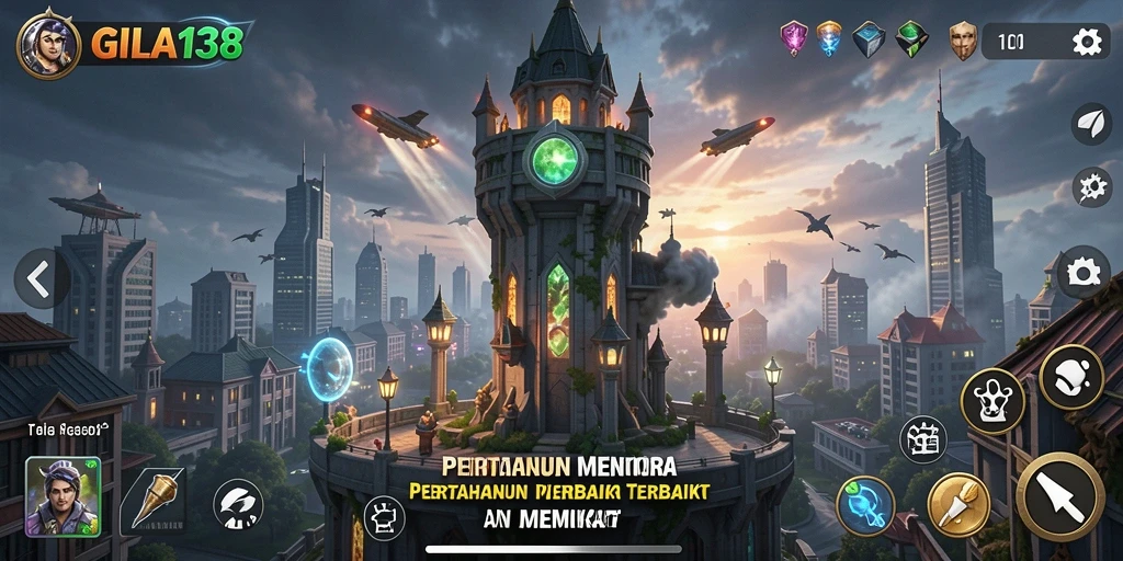 Screenshot tampilan gameplay GILA138 yang menegangkan dan strategis.
