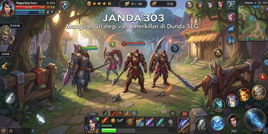 Tangkap layar utama JANDA303 menampilkan pertarungan strategis yang intens.