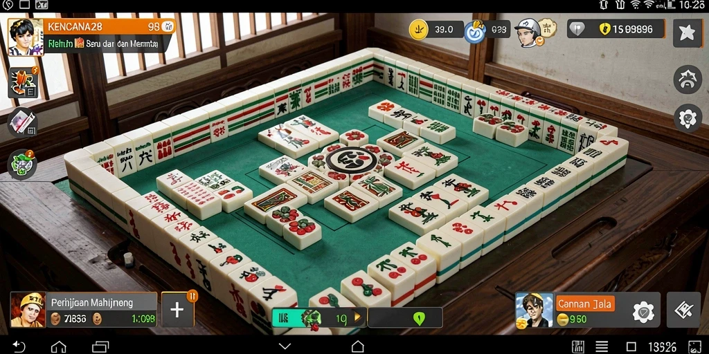 Tampilan gameplay seru dan menantang dalam KENCANA28.