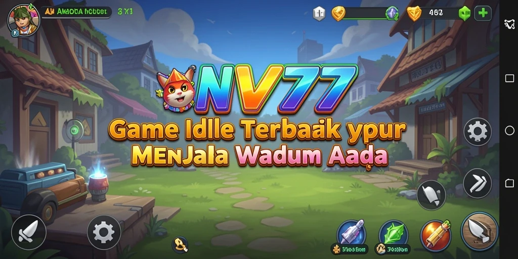 Gameplay NV77 menampilkan kemajuan karakter dengan otomatis yang memanjakan pemain.