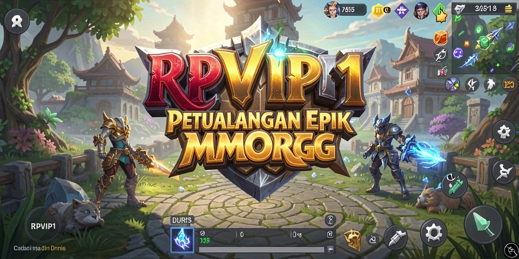 Gambaran gameplay RPVIP1 mendebarkan di dunia MMORPG.