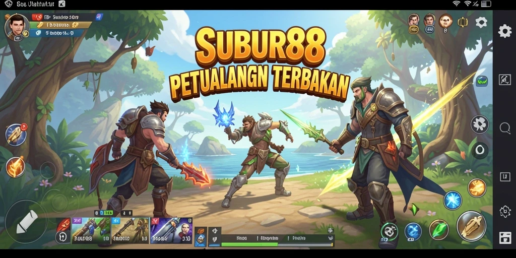 Tampilan gameplay SUBUR88 yang menakjubkan dalam dunia open world.