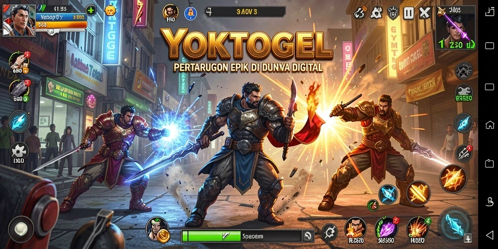 Screenshot YOKTOGEL menunjukkan aksi bertarung yang mengagumkan.